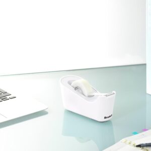 Scotch Tape Dispenser, White, Great for School