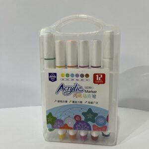 Acrylic Paint Marker – Bold, Waterproof Ink for Rock, Glass, Wood & More