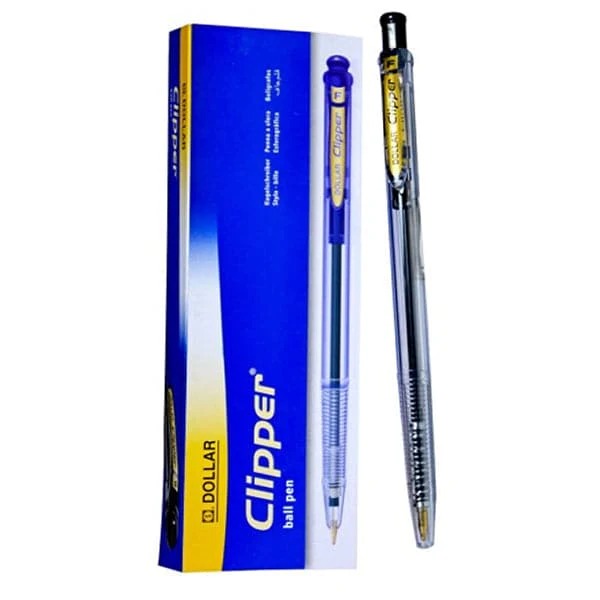 Dollar Clipper Ballpoint Pen Pack of 10 - Image 2
